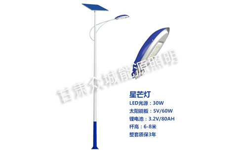 吴忠太阳能路灯核心技术参数解读